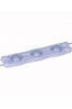 WHITE SMD2835 WATERPROOF LED MODULE (3 LED CHIPS WITH OPTICAL LENS 1.08W, L70 X W16 X H7MM) FOR INTERNAL ILLUMINATED SIGNS