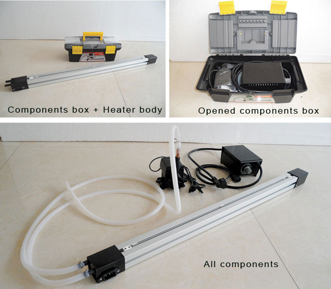 Manual Acrylic Letter Bending Machine Heater details