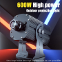 600w projection distance